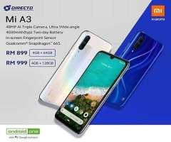 Celular xiaomi mia 3 64gb azul/branco - 2