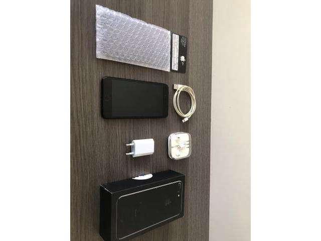 Iphone 7plus, 256g preto (nÃ£o aceito troca)
