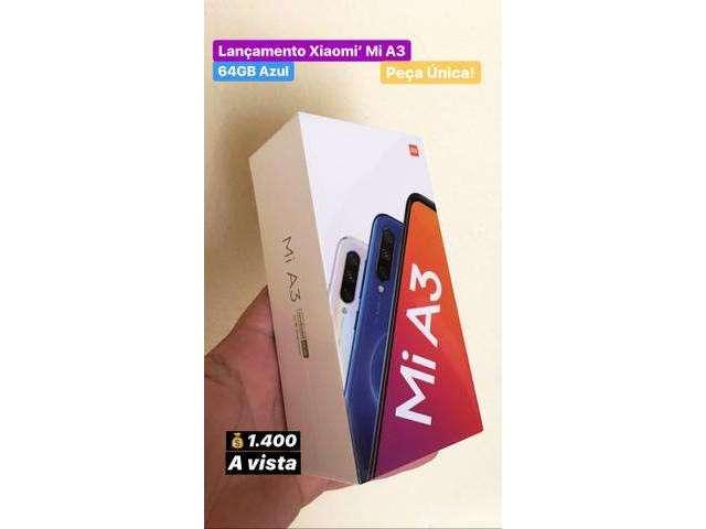 Xiaomi Mi A3, Azul 64GB Lacrado. LANÃ‡AMENTO