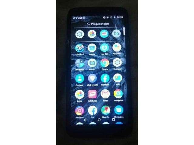 Moto E5 Play com biometria