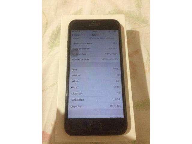 Iphone 7 !!!! 128GB pra vender logo!!!