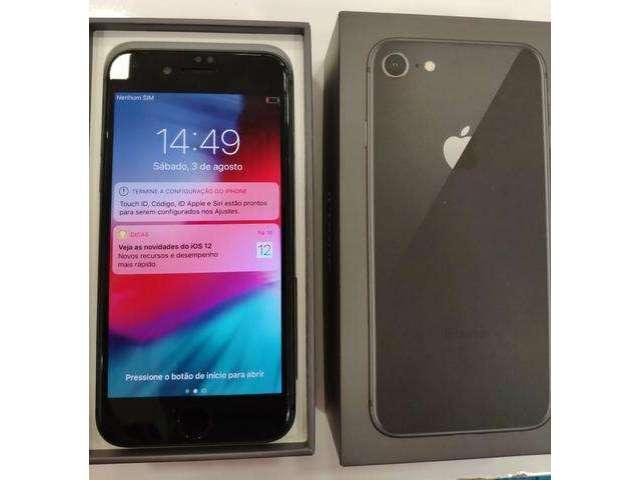 IPhone 8 64Gb, Aceito cartÃ£o 10x