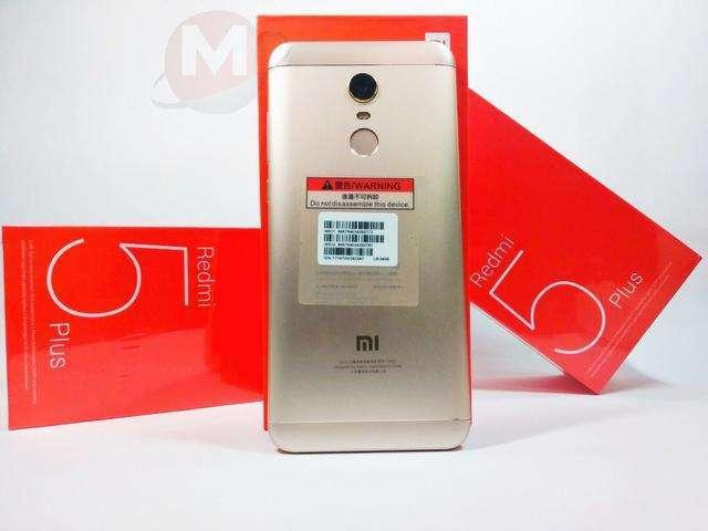 Smartphone Xiaomi Redmi 5 plus 64/4 Dourado (novo)