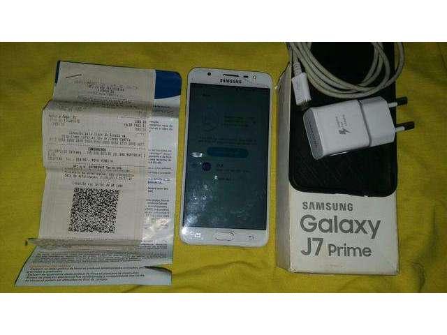 Samsung j7 prime rose ( com nota fiscal)leia descriÃ§Ã£o