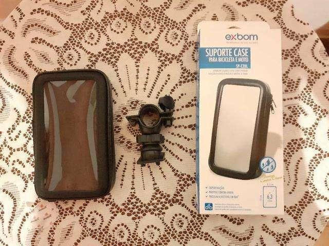 Suporte de celular para moto