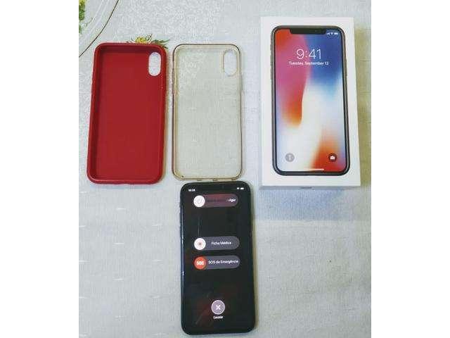 IPhone X cinza espacial 256 GB
