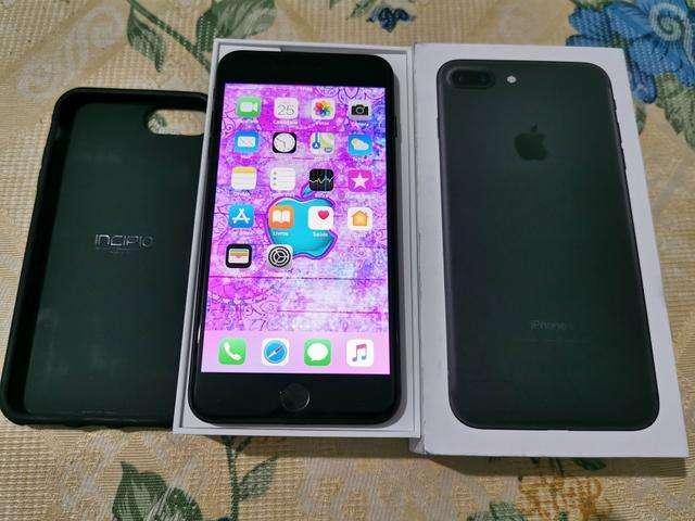 Iphone 7 plus 128gb preto original completo de tudo!!!!