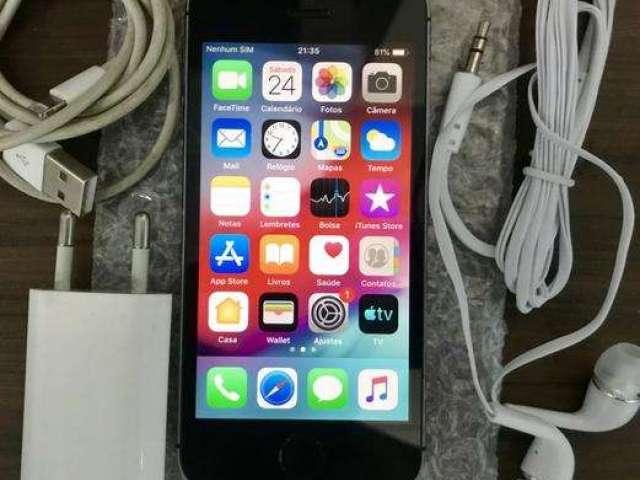 Pra sair hoje iPhone 5s praticamente novo pra sair hoje 400$