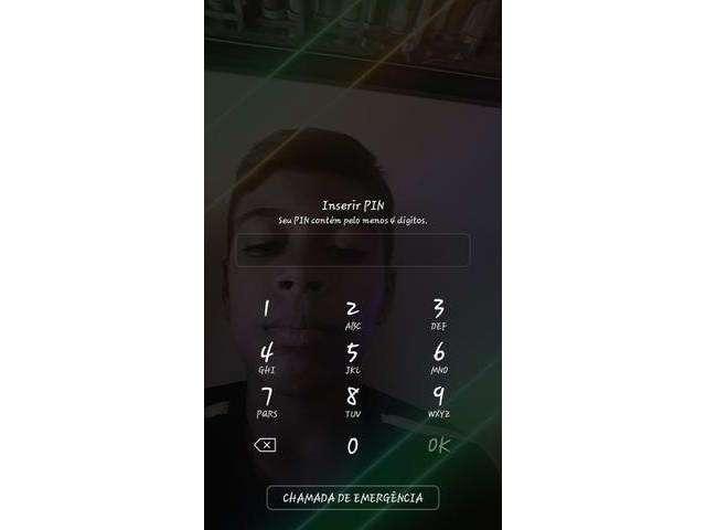 Vendo j7 neo aparecendo algumas vezes umas lista na tela tipo na tela de bloqueio