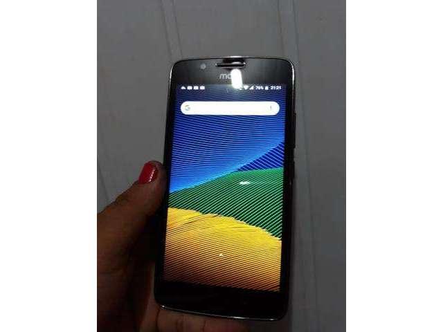 Moto g5 pra vender hoje
