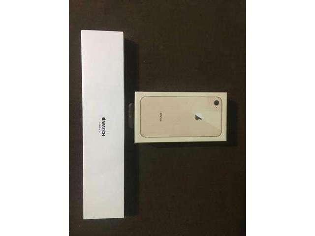 Vendo IPhone 8 Gold 64gb e Watch sÃ©rie 3 40 MM