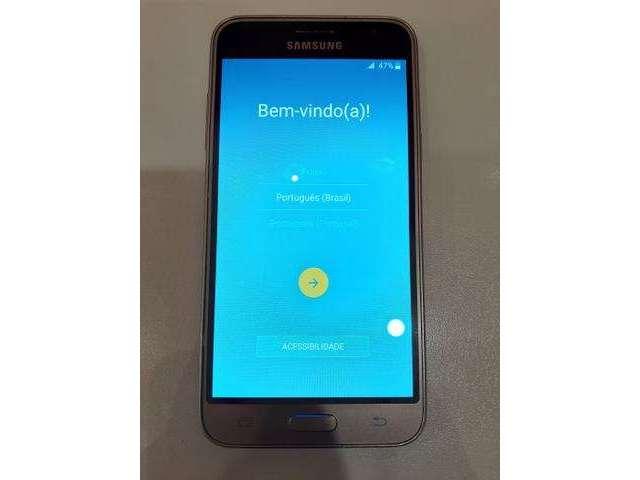 Samsung Galaxy J3 Dourado Bateria Nova