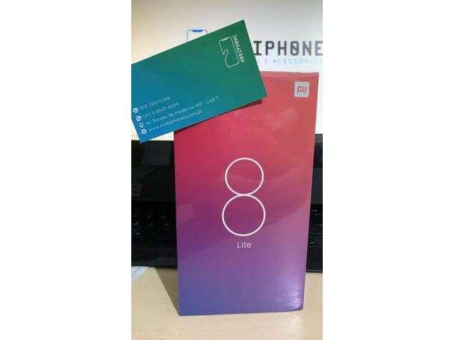 Celular Xiaomi Mi 8 Lite 64GB Novo Lacrado Cor preta