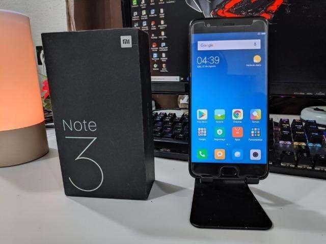 Xiaomi Mi Note 3 De 128GB e 6GB De Ram Aparelho Primeira De Linha