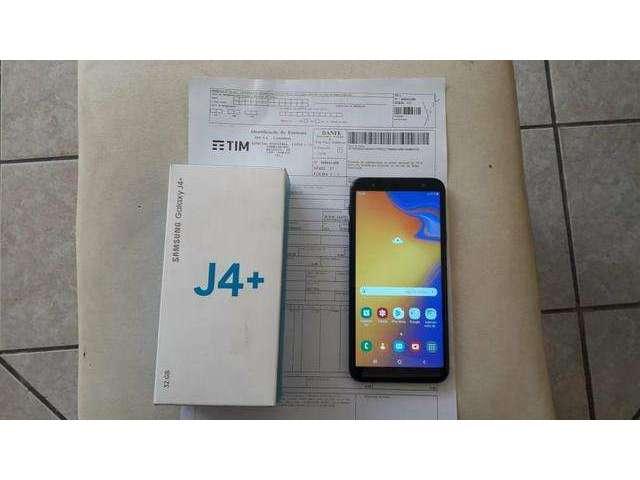 Samsung Galaxy j4+32gb preto estado de novo na garantia
