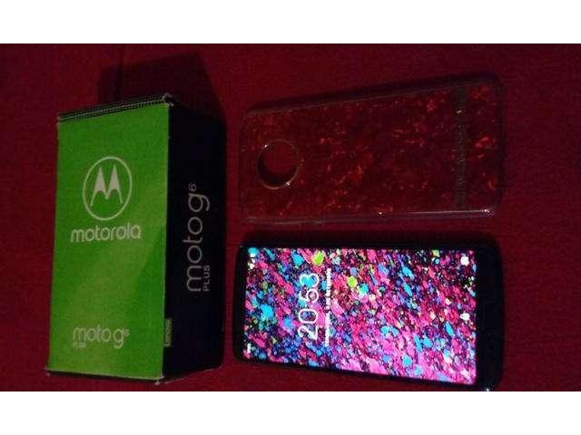 Moto g 6plus sem nenhum arranhao