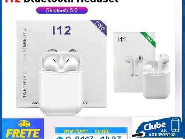 Fone de Ouvido escolha i12 , i11 bluetooth Par e Caixa