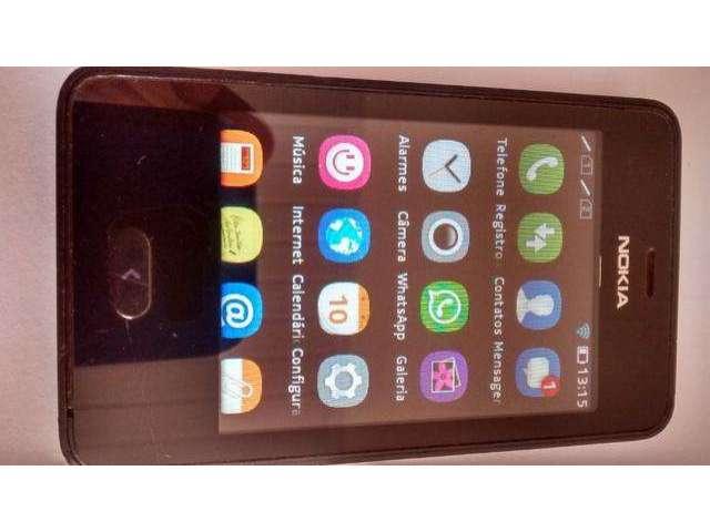 Celular Nokia asha 501 de 2chips rarÃ­ssimo tela pequena aparelho discreto aceito cartÃµes