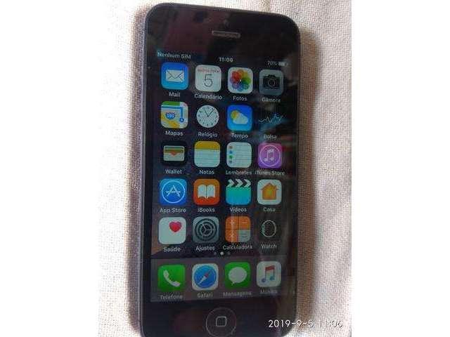 IPhone 5 Black todo novo completo