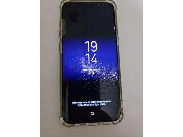 SAMSUNG S8 64GB, Preto, Usado, Caixa Original e NF