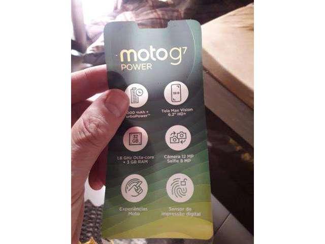 Vendo MOTO G7 POWER.(Dourados)