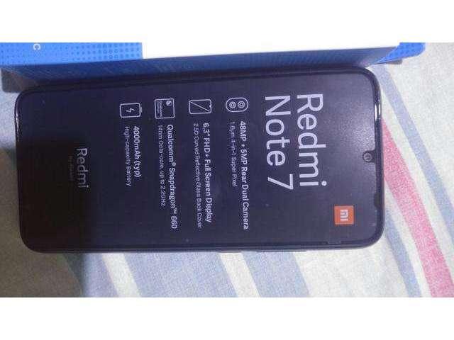 Redmi note 7 R$890
