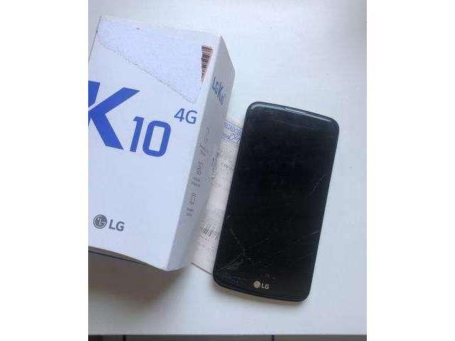 LG K10 com caixa e nota (defeito)