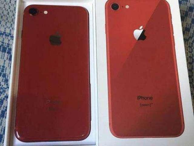 IPhone 8 red 64 gigas!Todos acessÃ³rios