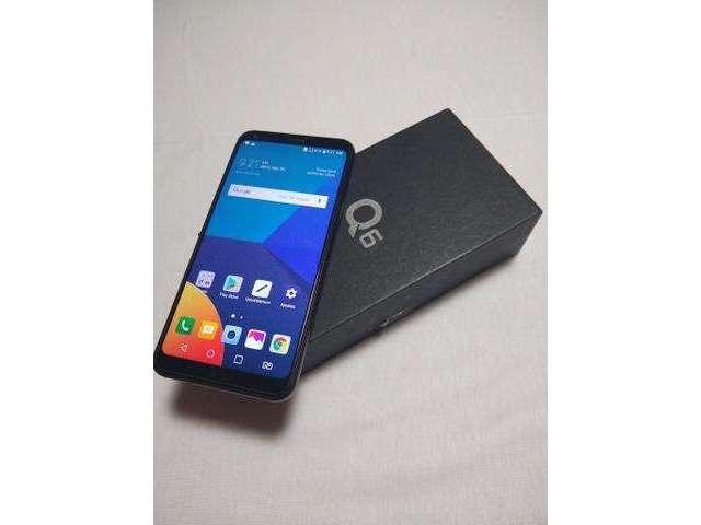LG Q6 32GB 4G 3GB Ram Desbloqueio Facial Display Infinito Em Excelente Estado