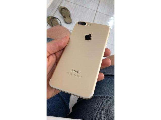 Troco iPhone 7Plus 32 Gb Dourado