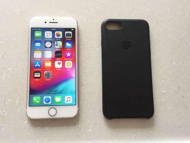 IPhone 7 32GB 4G Rose com todos is acessÃ³rios