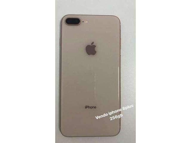 Vendo iPhone 8plus 256gb dourado impecÃ¡vel