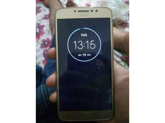 Moto E4 Plus c/ nota, caixa e carregador
