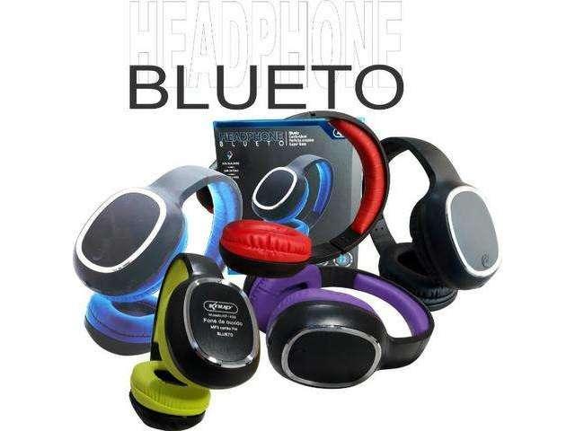 Fone de Ouvido Headphone Bluetooth Knup Kp