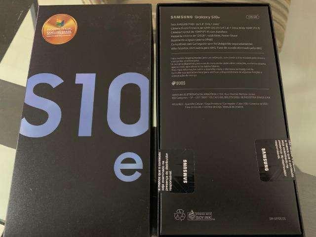 Samsung Galaxy S10e, Azul, 128gb, Garantia 1 ano + Nota Fiscal, Anatel, Dual chip, 5.8 pol