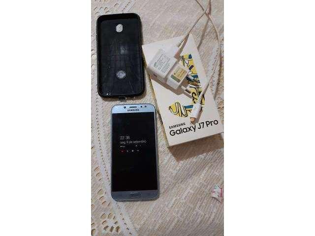Vendo Samsung J7 pro 64 Gb azul