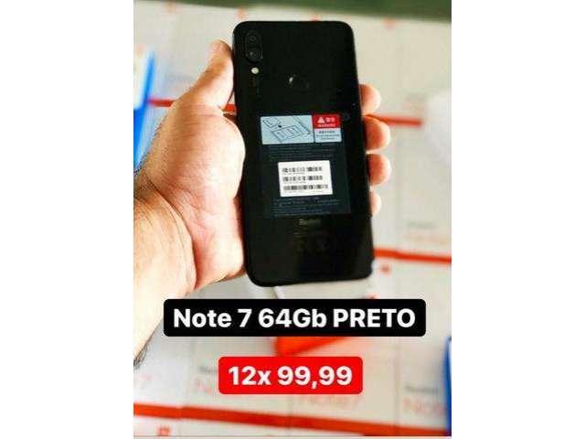 Note 7 em 12x99.99 4/64 pronta entrega