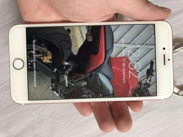 IPHONE 6s Plus ROSE 64gb todo original atÃ© 12x no cartÃ£o