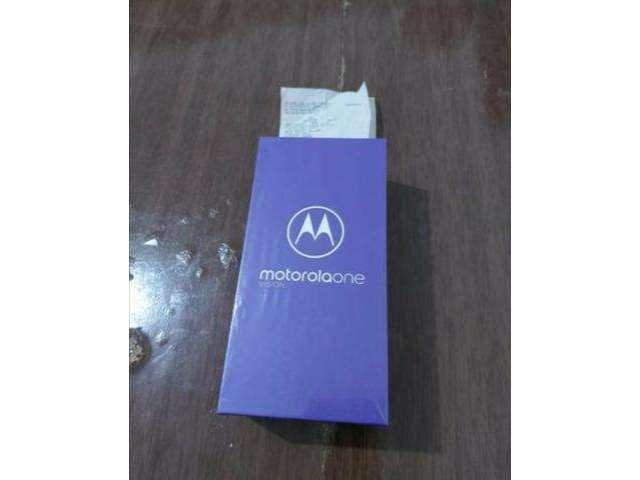 Moto One Vision lacrado com nota fiscal e garantia de 1 ano