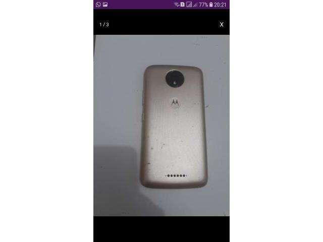 Moto C PLUS 16GB tela Quebrada
