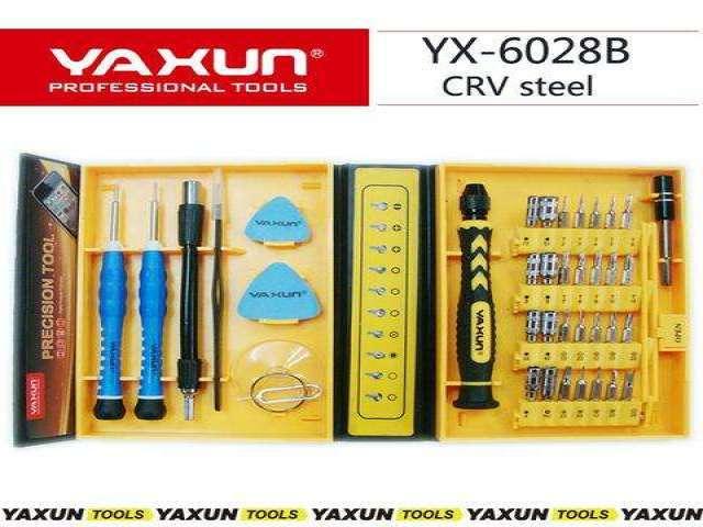 Kit Jogo De Chaves Ferramentas Celular Nintendo Iphone Ps3 Torx Yaxum 6028B