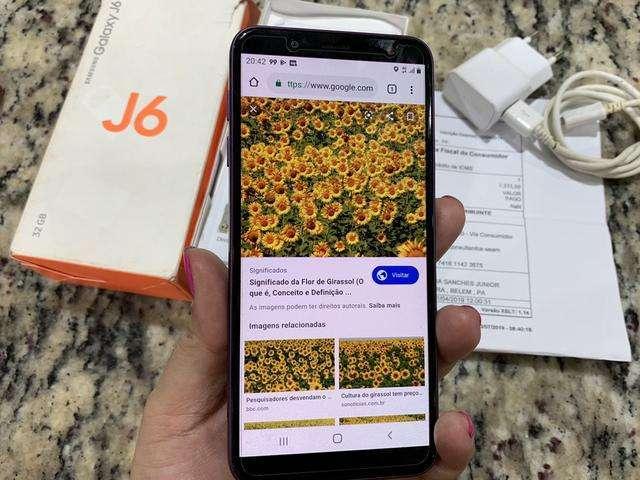 Samsung J6 32 gigas completo