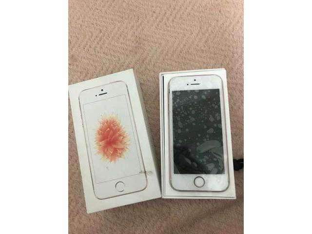 Iphone SE 16gb rosa na caixa e icloud liberado
