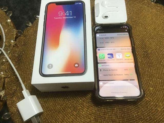 I Phone X 64 GB desbloqueado com N/F