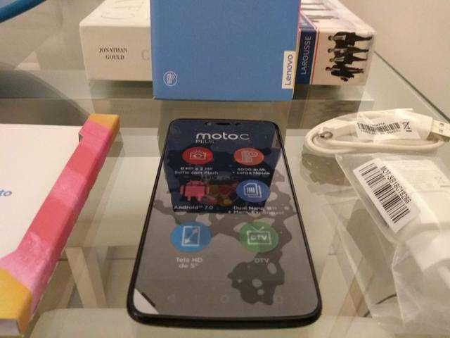 Moto C Plus TV Digital Dual. TelÃ£o HD 5 Pol NOVÃSSIMO !!!