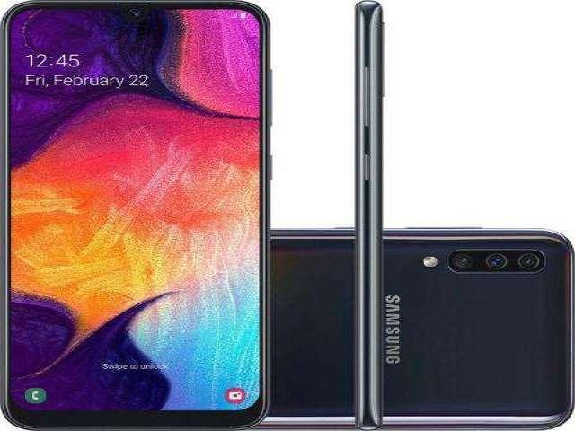 Samsung Galaxy A50 64gb 4GB Tela 6,4``, Novo+Lacrado, NF, Garantia 1 ano,
