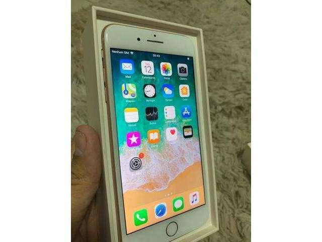 IPhone 8 Plus Dourado Tela 5,5 4g 64 Gb 12 Mp Semi Novo