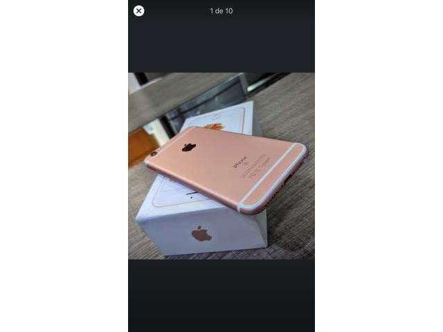 IPhone 6s Plus rose na caixa novo