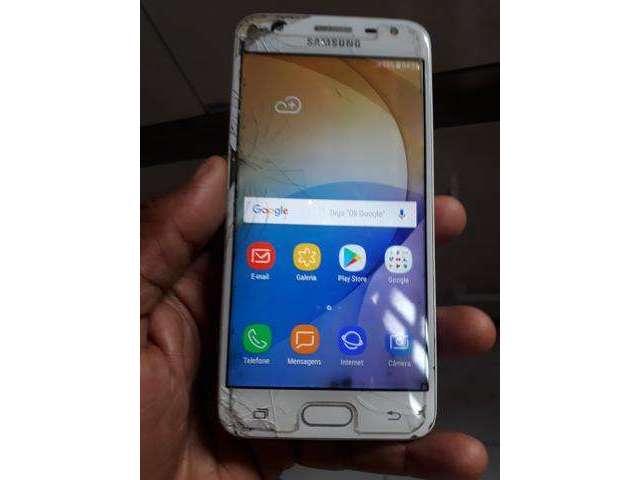 Samsung j5 prime trincado funcionar tudo